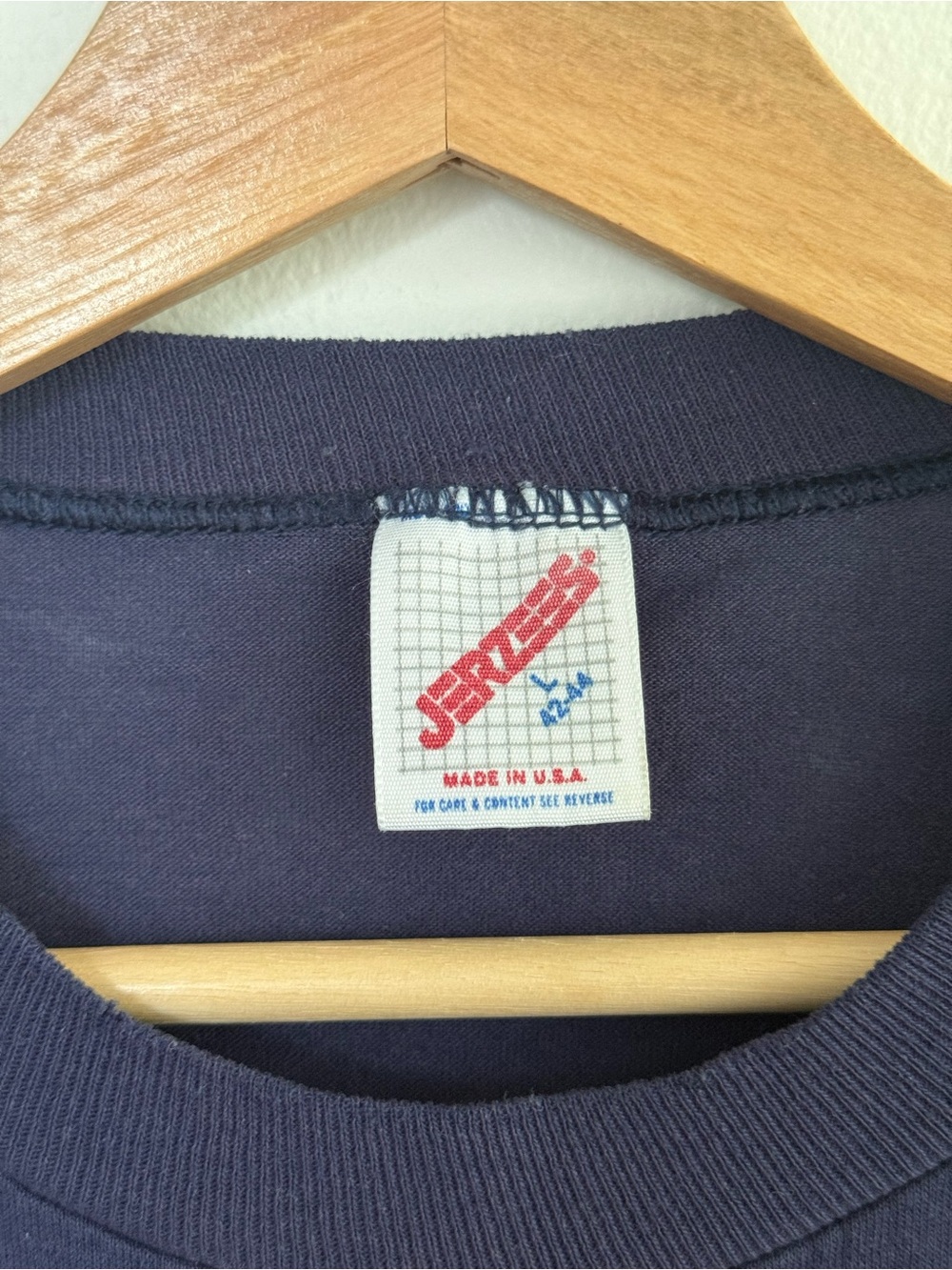 Vintage single stitch camp hampton Graphic Tee - Black - Picture 2 of 5